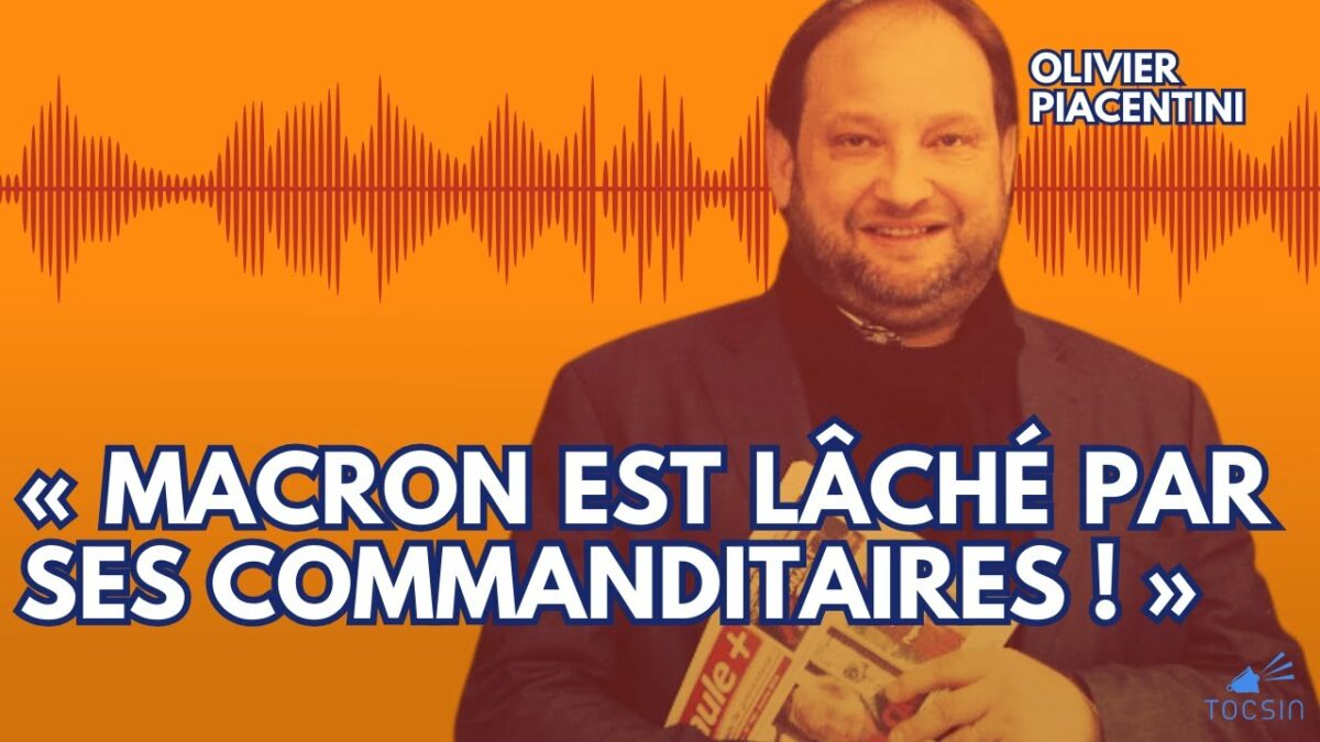 Dissolution : « Macron a fait un petit caca nerveux ! » – Olivier Piacentini
