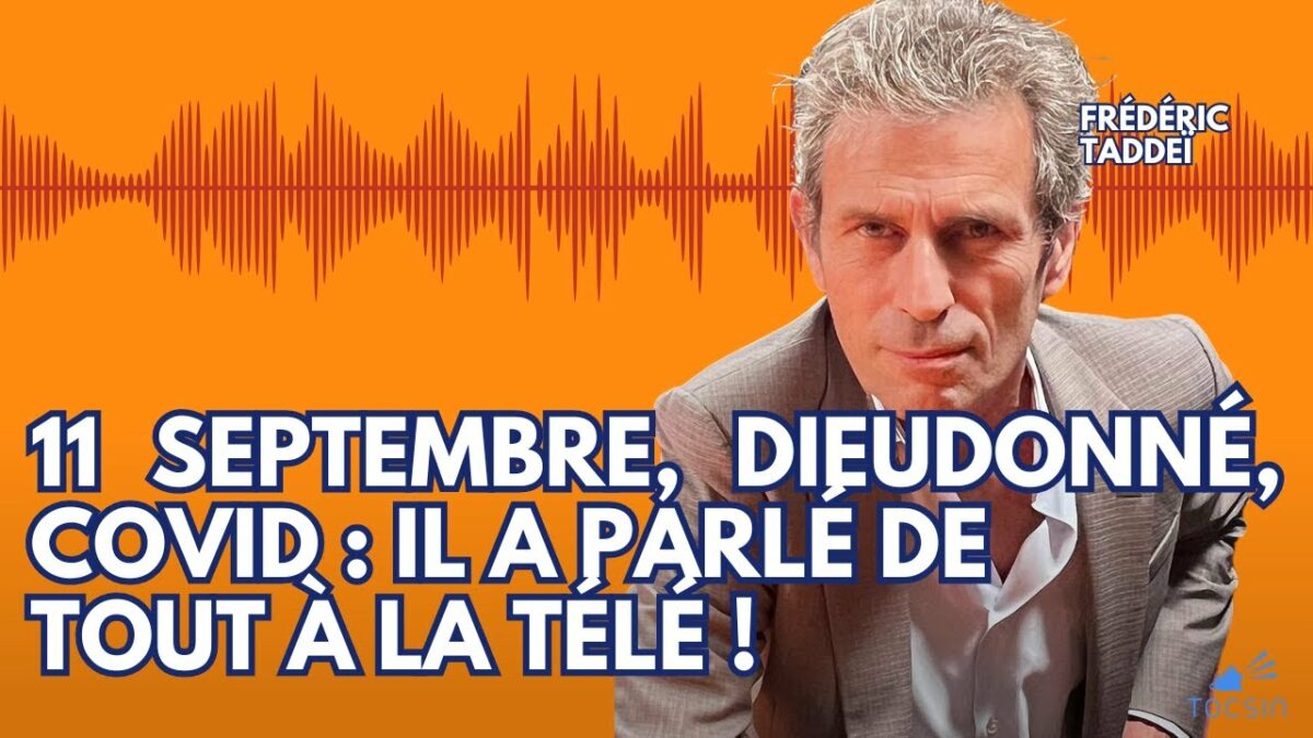 Exclusif : les confessions incorrectes de Frédéric Taddeï !