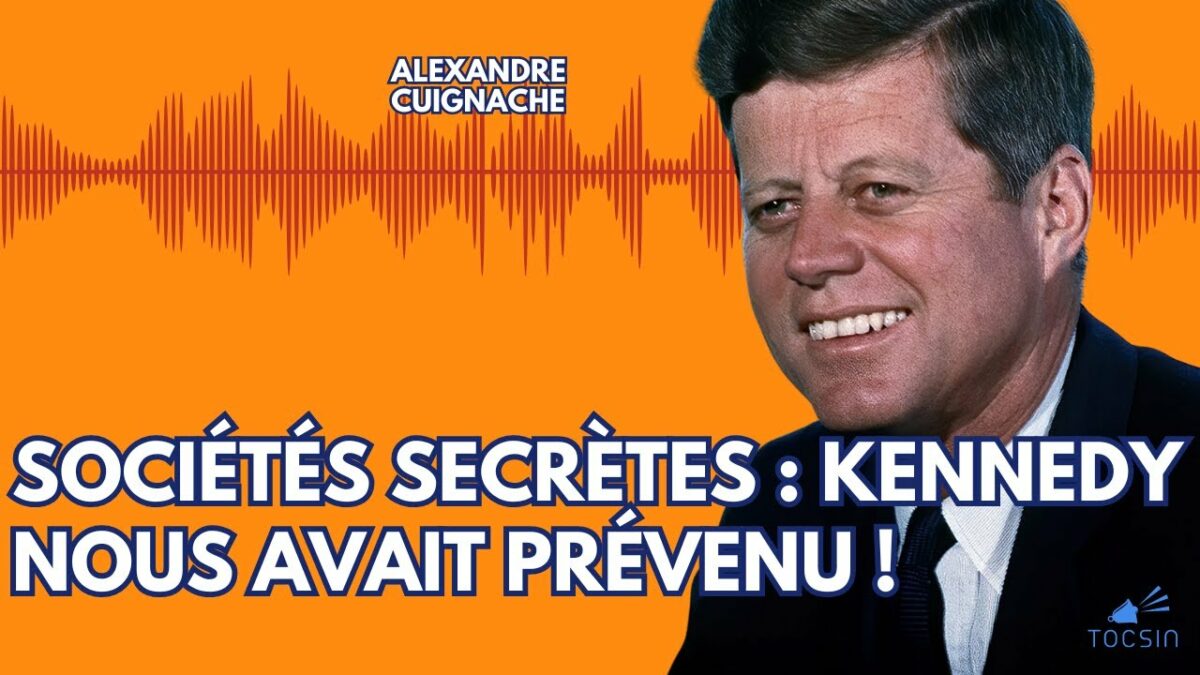 L’étrange discours de Kennedy sur les complots d’État peu avant sa mort… – Alexandre Cuignache