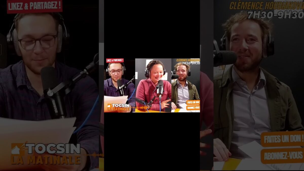 Moment hilarant ce matin sur Tocsin !