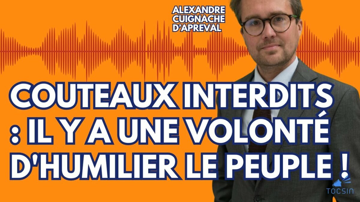 « C’est le peuple du saucisson et du pinard qui est criminalisé ! » – Alexandre Cuignache